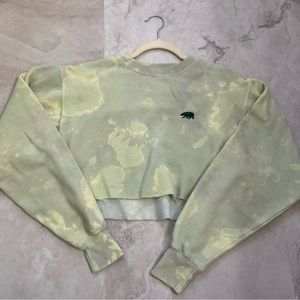 John Galt Cropped Crewneck Size Small